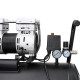 Compresseur Bicylindre silencieux 50L