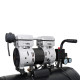 Compresseur Bicylindre silencieux 50L