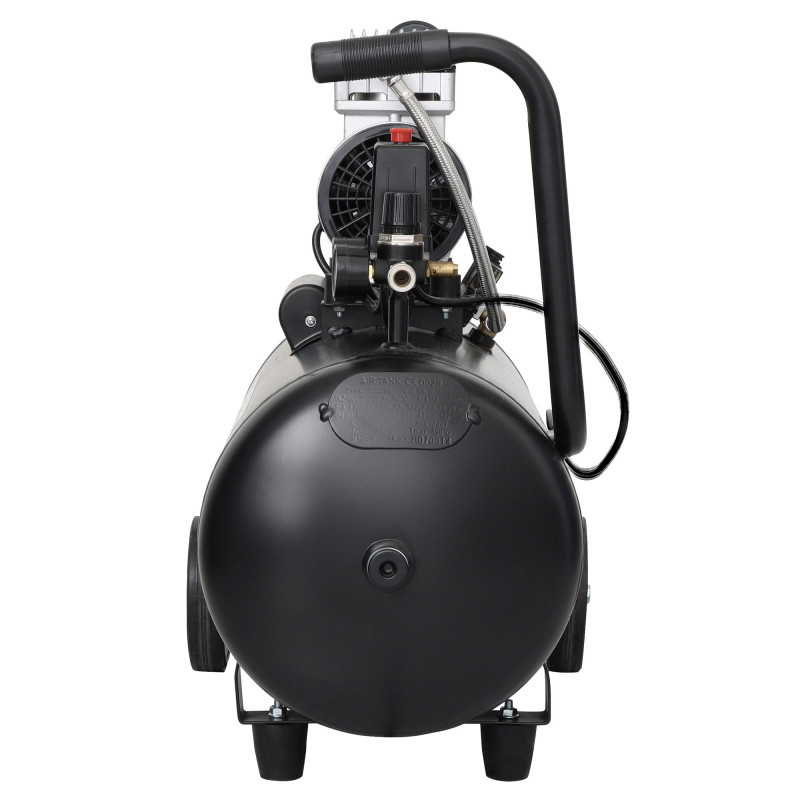 Compresseur Bicylindre silencieux 50L