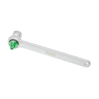 Clé pour purge de freins avec tuyau 8 mm