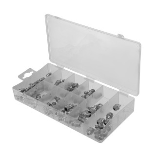 Coffret de 85 graisseurs droits 45° et 90°