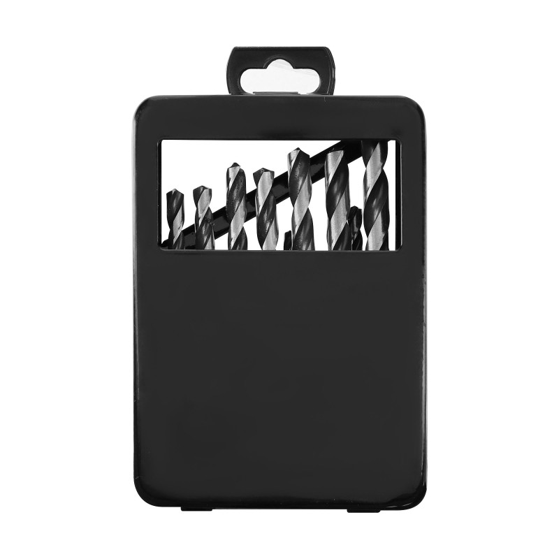 Coffret de 19 forets hélicoïdaux HSS