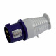 Prise male 17/220V pour caravane