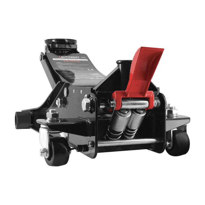 Cric pro hydraulique 3T surbaissé 75 à 500mm
