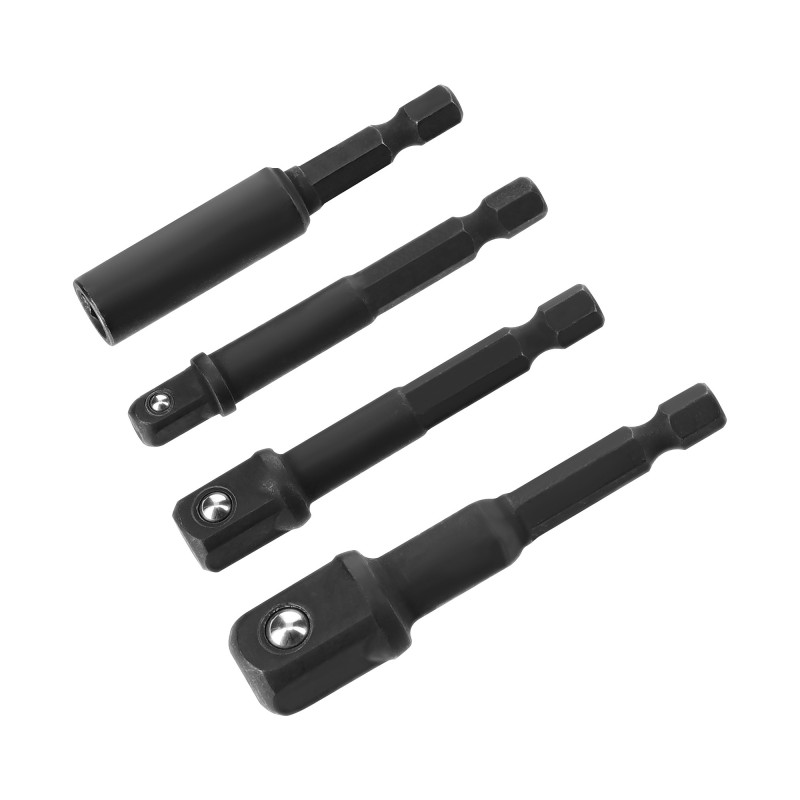 Jeu de 3 adaptateurs clé a choc + porte  embout