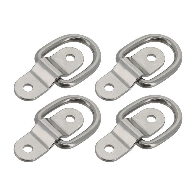 Lot de 4 crochets arrimage mobile renforcés
