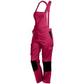 Salopette de Travail Femme Rose et Noir - Fashion Sécurité - Résistante, Confortable et Tendance - Bricolage et Jardinage