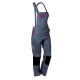 Salopette de Travail Femme Gris et Violet - Fashion Sécurité - Résistante, Confortable et Tendance - Bricolage et Jardinage