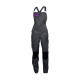 Salopette de Travail Femme Gris et Violet - Fashion Sécurité - Résistante, Confortable et Tendance - Bricolage et Jardinage