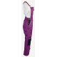 Salopette de Travail Femme Violet et Noir - Fashion Sécurité - Résistante, Confortable et Tendance - Bricolage et Jardinage