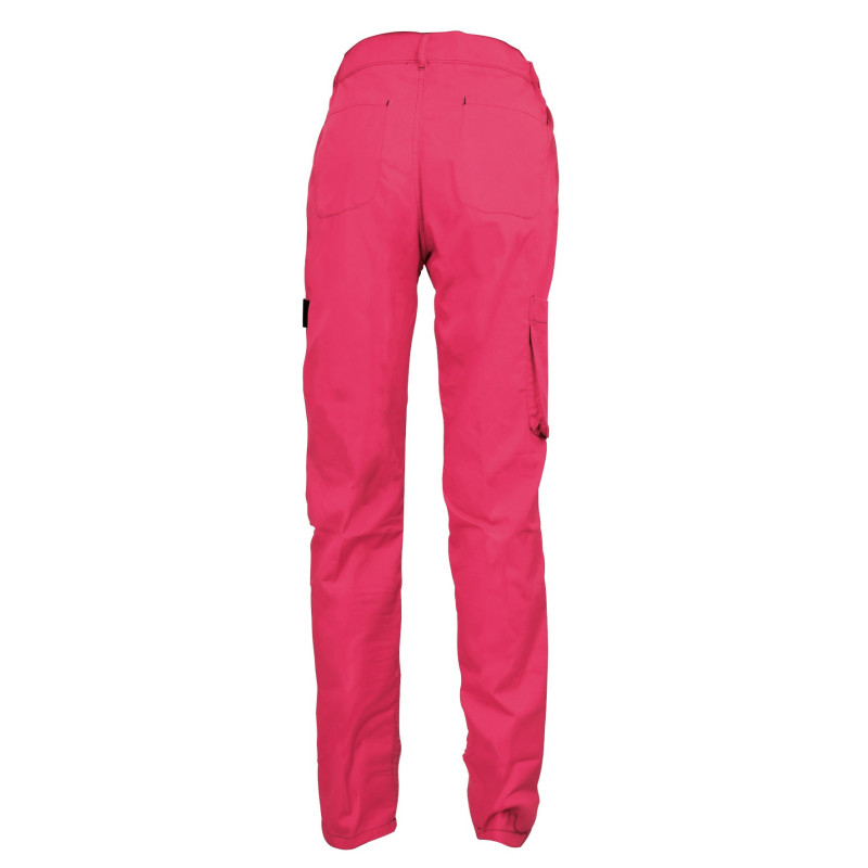 Pantalon de Travail Femme Rose et Noir - Fashion Sécurité - Résistant, Confortable et Tendance - Bricolage et Jardinage