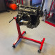 Support moteur en I roulant