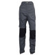Pantalon de Travail Femme Gris et Citron - Fashion Sécurité - Résistant, Confortable et Tendance - Bricolage et Jardinage