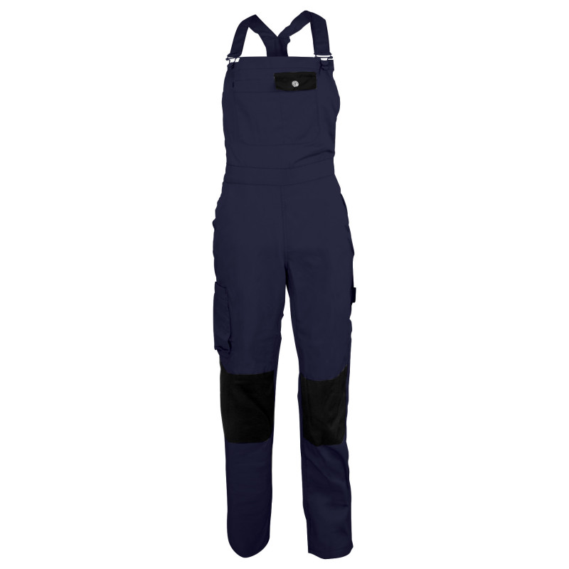 Salopette de Travail Femme Bleu Marine - Fashion Sécurité - Résistante, Confortable et Tendance - Bricolage et Jardinage