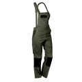 Salopette de Travail Femme Kaki - Fashion Sécurité - Résistante, Confortable et Tendance - Bricolage et Jardinage
