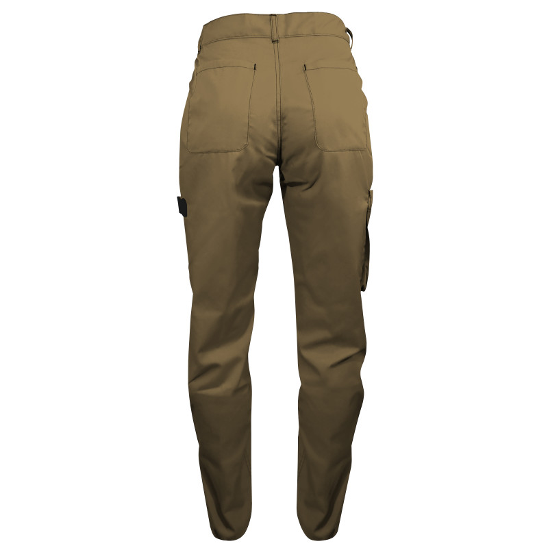 Pantalon de Travail Femme Sable - Fashion Sécurité - Résistant, Confortable et Tendance - Bricolage et Jardinage