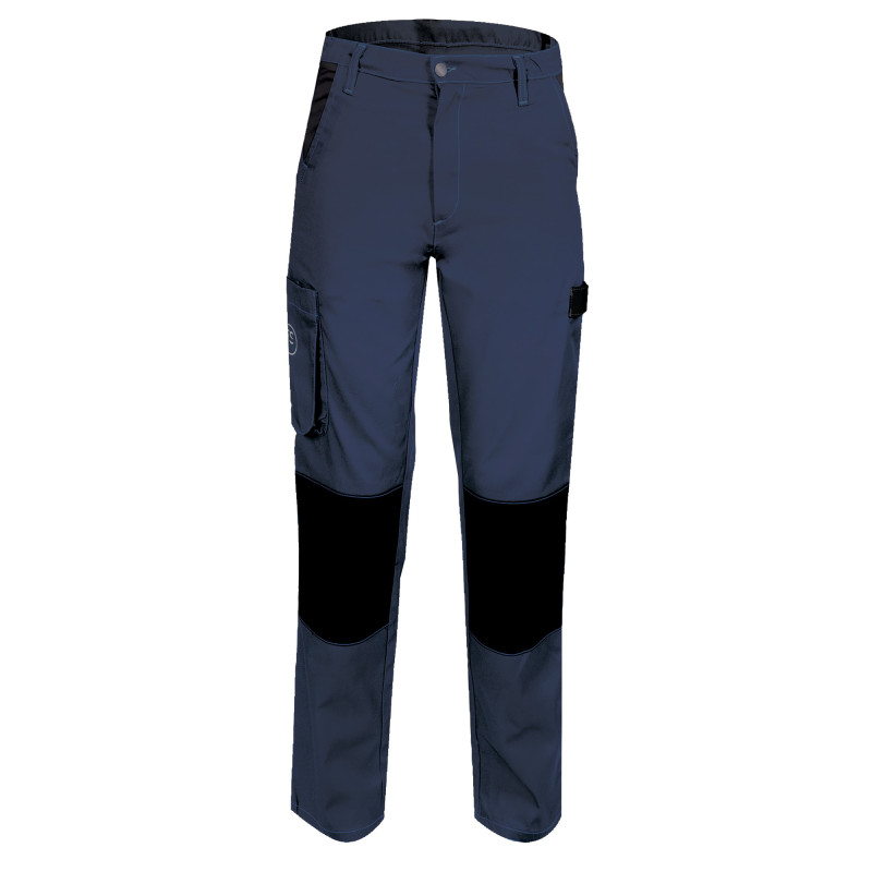 Pantalon de Travail Femme Bleu Marine - Fashion Sécurité - Résistant, Confortable et Tendance - Bricolage et Jardinage