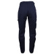 Pantalon de Travail Femme Bleu Marine - Fashion Sécurité - Résistant, Confortable et Tendance - Bricolage et Jardinage