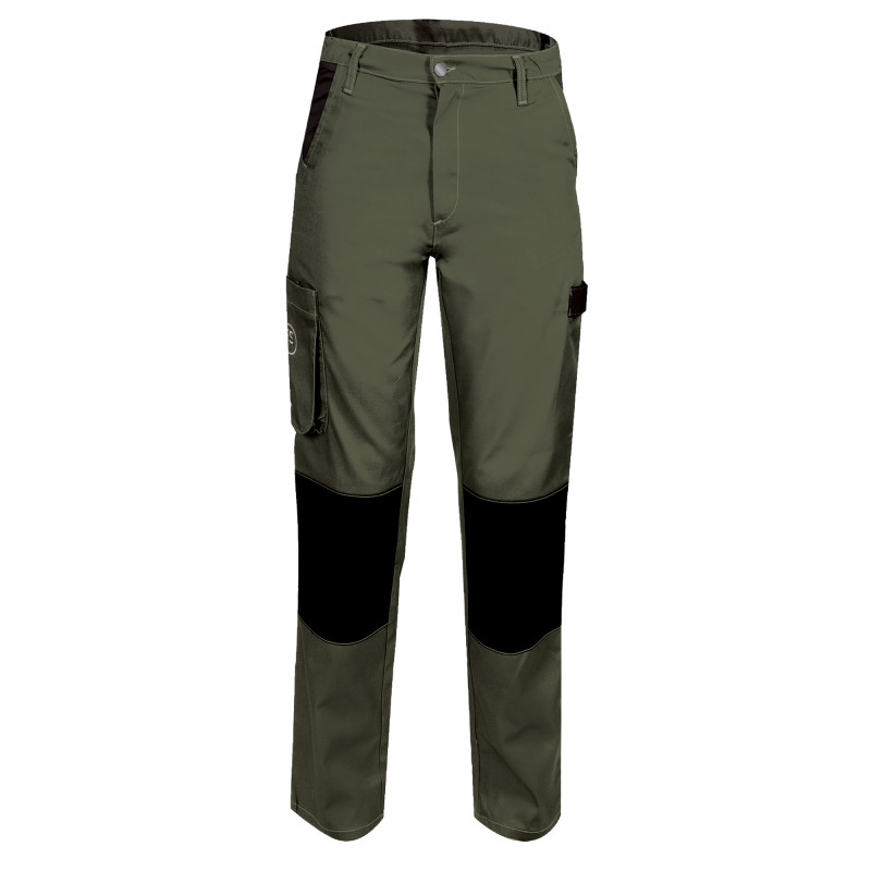 Pantalon de Travail Femme Kaki - Fashion Sécurité - Résistant, Confortable et Tendance - Bricolage et Jardinage