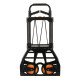 Diable pliable en acier 150kg - Plateforme aluminium - Poignées rabattables en plastique