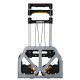Diable aluminium 70 kg - Extensible de 63 à 100 cm - Poignée ergonomique