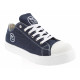 Chaussures de Sécurité Basses - Tissu Bleu Denim, Semelles Antidérapantes Blanches - Fashion Security - Confort et Style