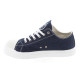Chaussures de Sécurité Basses - Tissu Bleu Denim, Semelles Antidérapantes Blanches - Fashion Security - Confort et Style