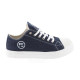 Chaussures de Sécurité Basses - Tissu Bleu Denim, Semelles Antidérapantes Blanches - Fashion Security - Confort et Style