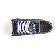 Chaussures de Sécurité Basses - Tissu Bleu Denim, Semelles Antidérapantes Blanches - Fashion Security - Confort et Style