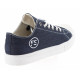 Chaussures de Sécurité Basses - Tissu Bleu Denim, Semelles Antidérapantes Blanches - Fashion Security - Confort et Style