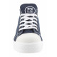 Chaussures de Sécurité Basses - Tissu Bleu Denim, Semelles Antidérapantes Blanches - Fashion Security - Confort et Style