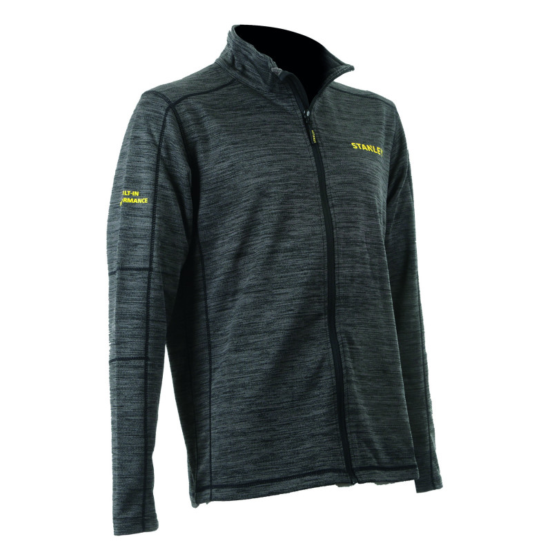 Veste Polaire Weston Ajustée Grise Stanley – Confortable et élégante, idéale pour les travaux et les loisirs