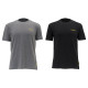 Lot de 2 T-shirts Stanley – Gris et Noir, légers et confortables, parfaits pour le travail ou les loisirs