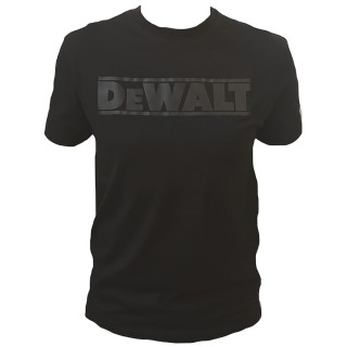 Tee-Shirt de Travail DeWALT OXIDE Noir – Manches Courtes, Résistant & Confortable