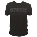 Tee-Shirt de Travail DeWALT OXIDE Noir – Manches Courtes, Résistant & Confortable