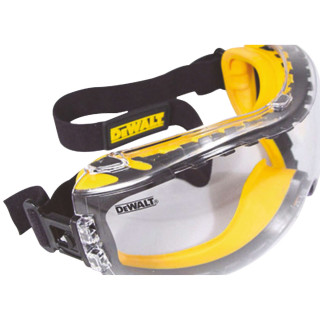 Masque de Protection DEWALT – Écran Anti-Buée & Sécurité Maximale