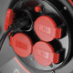 Enrouleur de chantier 25 mètres - AUTOBEST - 3G2.5mm² - 4 prises - 16A