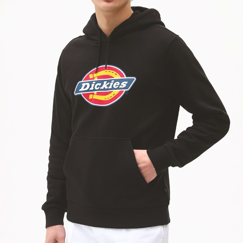 Dickies Sweatshirt Homme Icon Logo – Pull Noir Col Rond – Style Workwear