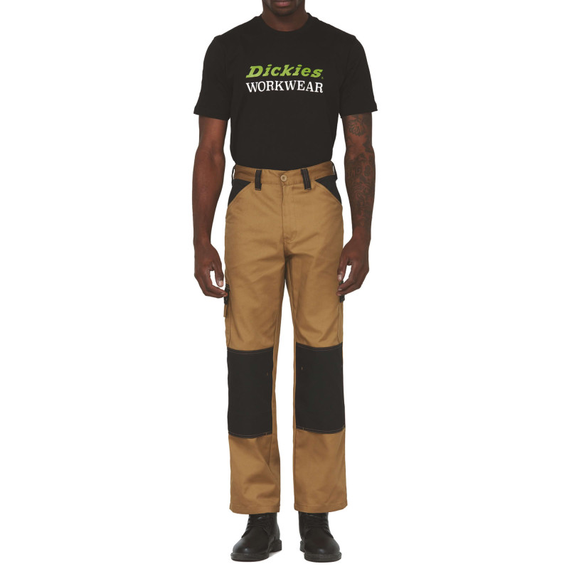 Dickies Pantalon Homme Everyday – Beige Antique – Solide & Confortable – Idéal pour les Pros
