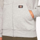 Dickies Sweat à Capuche Zippé Homme – Hoodie Gris à Fermeture Intégrale – Confort Urbain & Style Workwear