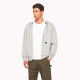 Dickies Sweat à Capuche Zippé Homme – Hoodie Gris à Fermeture Intégrale – Confort Urbain & Style Workwear