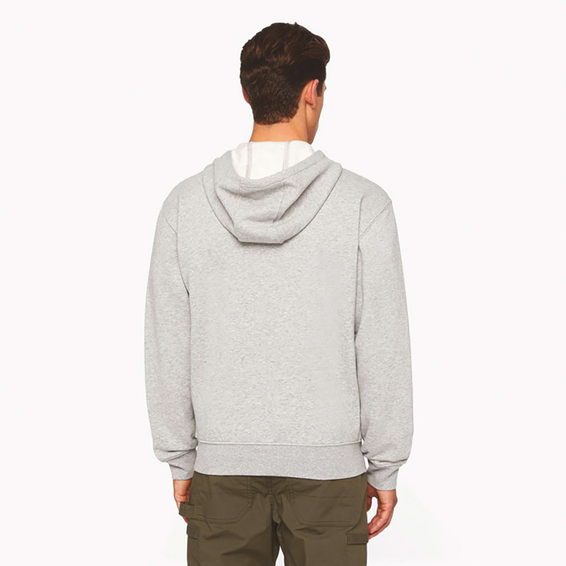 Dickies Sweat à Capuche Zippé Homme – Hoodie Gris à Fermeture Intégrale – Confort Urbain & Style Workwear