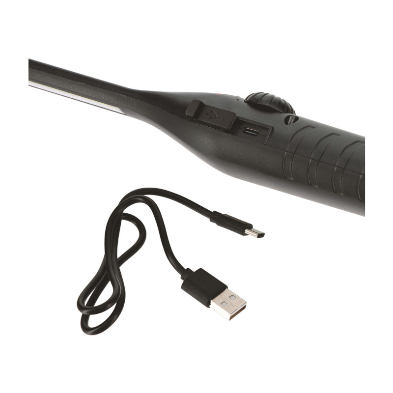 Baladeuse rechargeable - 550 lumens - Puissante - Orientable - Magnétique