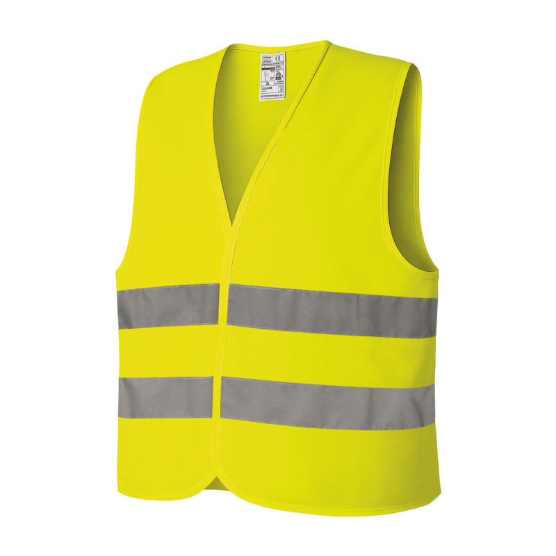 Gilet de sécurité jaune