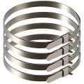 Jeu de 4 colliers de serrage lisses 35 cm et 55 cm
