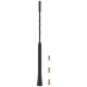 Fouet d'antenne de toit court torsade