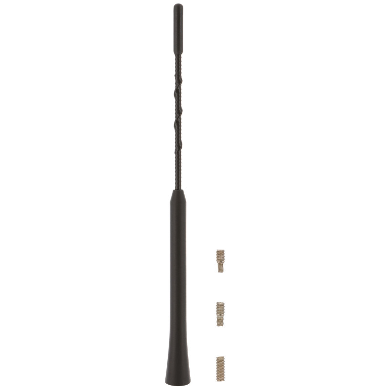 Fouet d'antenne de toit court torsade