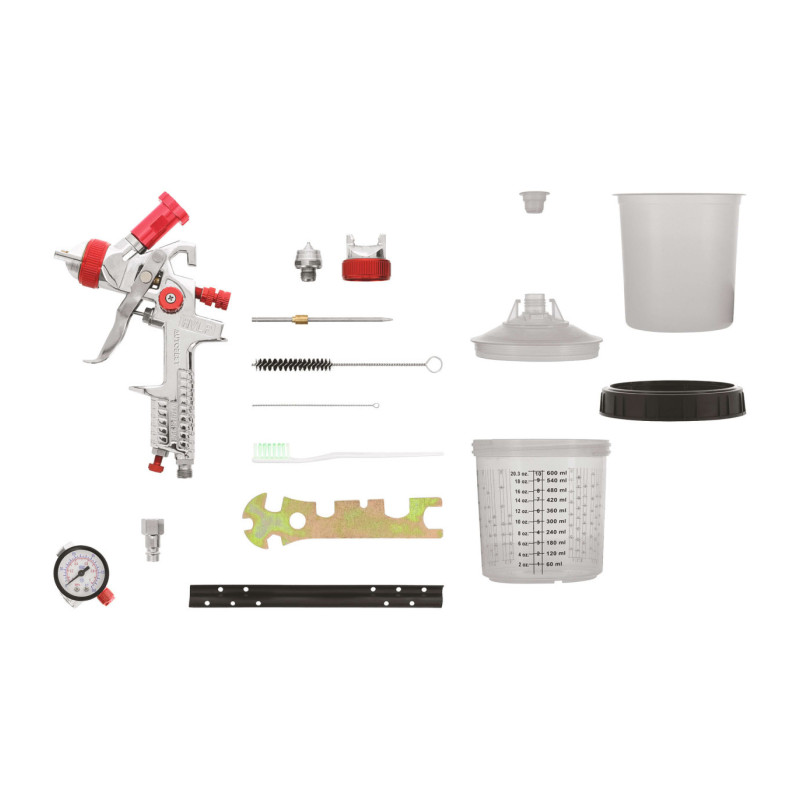 Pistolet de peinture pneumatique 2 buses