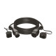 Câble véhicule électrique hybride 5M 32A 230/400V