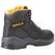Chaussures De Sécurité Hautes – Caterpillar Striver Noir S3 SRC – Tige Cuir Nubuck & Nylon Waterproof – Embout Acier – Homme